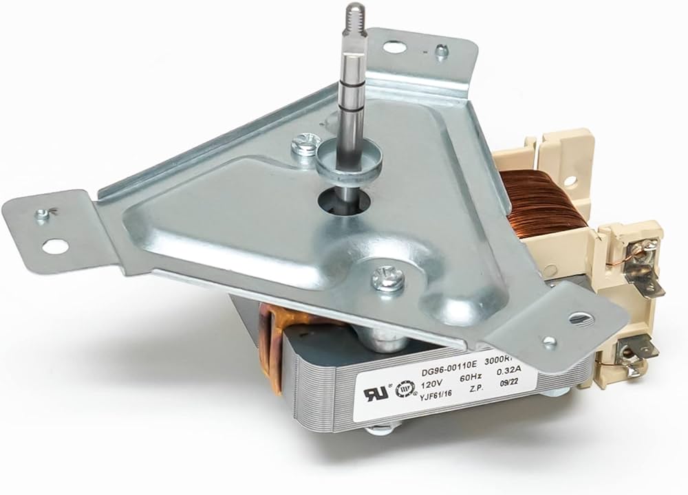 Samsung Range Convection Fan Motor Assembly (replaces DG96-00110A) DG96-00110E Samsung Range Convection Fan Motor Assembly (replaces DG96-00110A) DG96-00110E